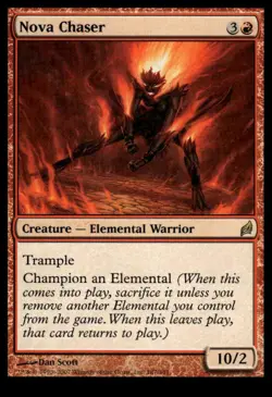 MTG Lorwyn #187 Nova Chaser - Lightly played - Image 1