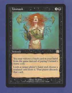 1999 Magic the Gathering - Unmask - Mercadian Masques MTG - Image 1