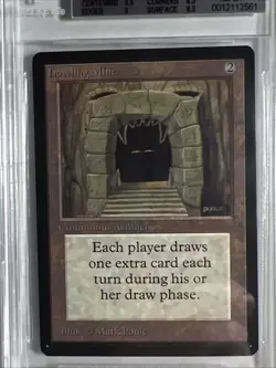 MTG Beta Howling Mine BGS 8.5 Quad++ NM-MT (9.5 centering) 1993 - Image 3