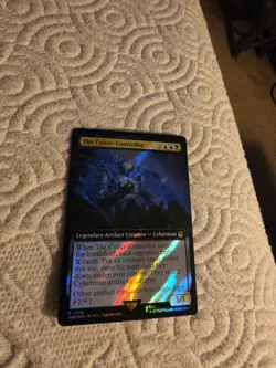 Mtg The Cyber Controller Surge Foil Extended Art - Image 2