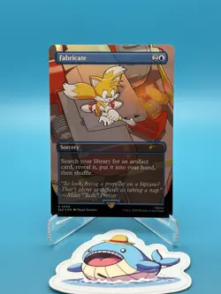 MTG Secret Lair - Sonic: Chasing Adventure - Fabricate - 2090 Foil - NM - Image 1