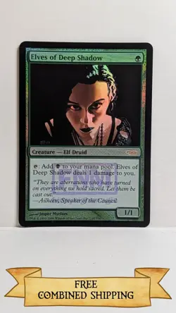 Elves of Deep Shadow FNM Promos Foil ...sku: DA57 - Image 1