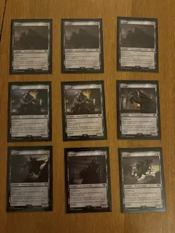 Nazgul LOT of 9 MTG Cards. LTR Lord Of The Rings MTG - Image 1