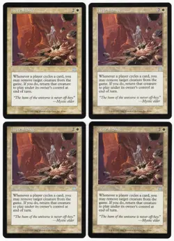 Astral Slide x4 4x 2002 Onslaught PLAYSET White Uncommon Enchantment MTG NM AZ1 - Image 1