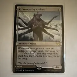 MTG Strixhaven Wandering Archaic & Explore the Vastlands 006/275 Rare - Image 1