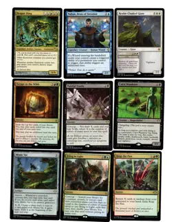 FEAR the REAPER!-100 card deck-magic the gathering-rares-mythics-Reaper King-edh - Image 1