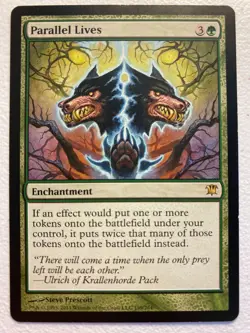 MTG 1x Parallel Lives # 199 Innistrad Modern Magic the Gathering Card x1 LP - Image 1