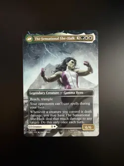 MTG Marvel Super Heroes English Jennifer Walters Borderless 0328 Non-Foil - Image 2