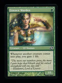 * * 1x Essence Warden x1 * * Planar Chaos MTG NM Near Mint or Close - Image 1