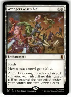 Avengers Assemble! 06 NM MTG Marvel Super Heroes Magic - Image 1