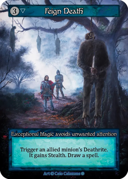 Sorcery Contested Realm - Gothic - Exceptional NF - Feign Death - Image 1