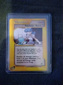 Pokemon Card TCG Nurse Reverse Holo 145/165 E Reader Expeditions Nintendo NM - Image 1