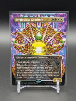 BRIGHTGLASS GEARHULK (BORDERLESS) 348 - Aetherdrift Mythic LP - - Image 1