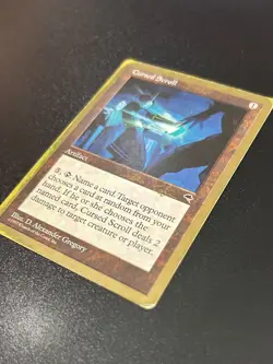Cursed Scroll - 1998 Ben Rubin (TMP) World Championship Decks Regular - Image 3