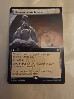 Abandoned Air Temple 386 (Extended Art) Avatar The Last Airbender MTG RARE - Image 1