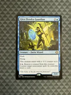 MTG Glen Elendra Guardian #0051 Rare Lorwyn Eclipsed (ECL) - Image 1