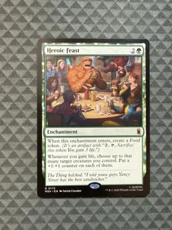 MTG Heroic Feast #0172 Rare Marvel Super Heroes (MSH) - Image 1