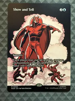 MTG Show and Tell #0060 Borderless Mythic Marvel Universe Eternal-Legal (MAR) - Image 2