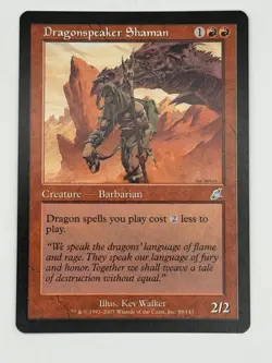 Magic: The Gathering Dragonspeaker Shaman MTG NM Regular Scourge - Image 1