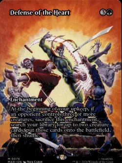 Defense of the Heart (Borderless) M Marvel Universe Eternal-Legal 76 NM - Image 1