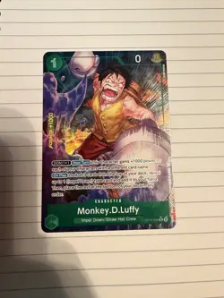 One Piece TCG Monkey D Luffy Alt Art OP16-034 The Time of Battle - Image 1