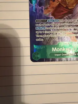 One Piece TCG Monkey D Luffy Alt Art OP16-034 The Time of Battle - Image 2