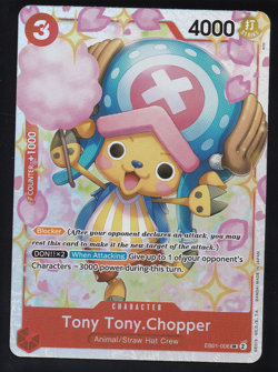 One Piece TCG EB01-006 Tony Tony.Chopper SR English - Image 1