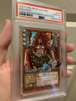 PSA 10 2004 BANDAI ONE PIECE CCG A VOW BETWEEN ADVENTURERS C04 KALGARA BOOSTER - Image 3
