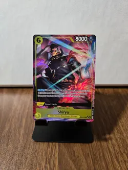 One Piece TCG - Shiryu, OP16-108 SR Alt Art, OP16 Set, English, NM - Image 1