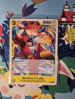 One Piece Monkey.D.Luffy (Pre-Release Tournament) Promotion Cards P-036 NM - Image 1