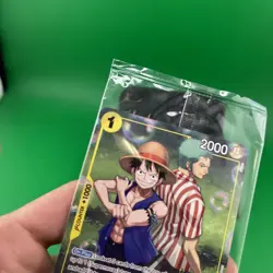 One Piece Monkey.D.Luffy OP10-111 Barnes and Noble SEALED Promo - Image 3