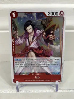 One Piece Card Game Izo (OP03-003) (Reprint) - Premium Booster -The Best- - Image 1