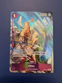 One Piece Ohm OP15-061 ALT ART NM - Image 1
