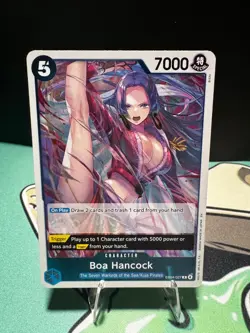 Boa Hancock EB04-027 Rare The Azure Sea's Seven One Piece Foil Near Mint - Image 1