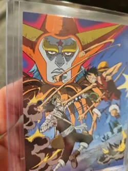 Panini One Piece Epic Journey Card 076 Monkey D. Luffy Sanji Roronoa Water Seven - Image 2