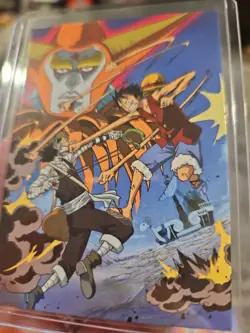 Panini One Piece Epic Journey Card 076 Monkey D. Luffy Sanji Roronoa Water Seven - Image 4