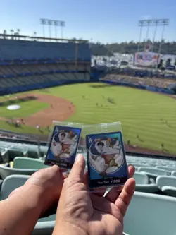 ONE PIECE X DODGERS PROMO MONKEY D LUFFY DON CARD ONLY - Image 1