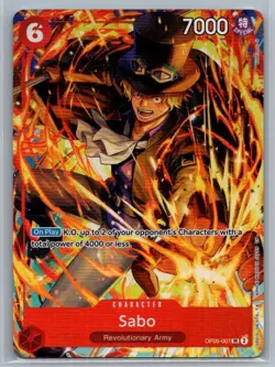 Sabo (Illustration Box Vol.5) SR One Piece Promotion Cards OP05-007 NM - Image 1