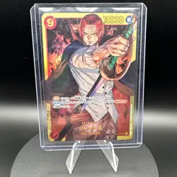 One Piece CCG Shanks OP01-120 SEC Alt Art Foil Premium Booster 10000 Cost 9 JP - Image 1