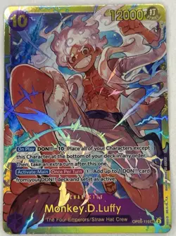 Monkey D. Luffy OP05-119 SEC Awakening of the New Era - ONE PIECE TCG - Image 1