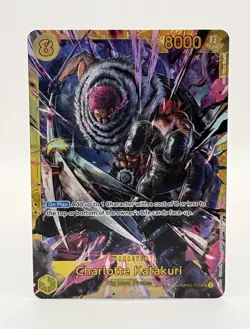 One Piece Charlotte Katakuri OP03-123 SEC Foil English - Image 1