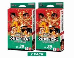 One Piece: Starter Deck EX - Luffy & Ace (ST-30) - BRAND NEW! SEALED! x 2 - Image 1