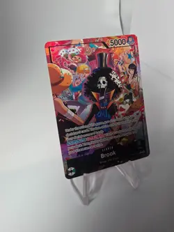 OP15-022 Brook Alt Art Leader Adventure on Kami’s Island One Piece TCG English - Image 3