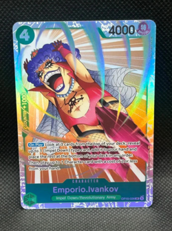 One Piece Card Game The Time of Battle- EMPORIO.IVANKOV SR #OP16-026 ENGLISH - Image 1