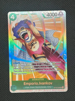 One Piece Card Game The Time of Battle- EMPORIO.IVANKOV SR #OP16-026 ENGLISH - Image 3