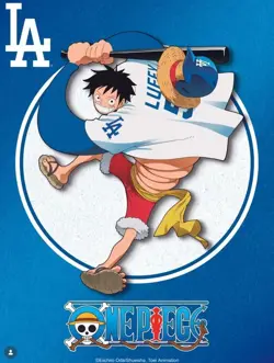 ONE PIECE MONKEY D. LUFFY DODGERS CARD PREORDER SHIPS JULY 3RD - Image 1