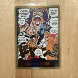 🔥One Piece The Time Of Battle - IMPEL DOWN OP16 GOLD DON Mint 🔥 - Image 1