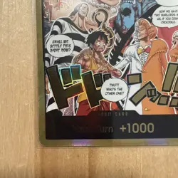 🔥One Piece The Time Of Battle - IMPEL DOWN OP16 GOLD DON Mint 🔥 - Image 5