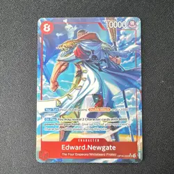 One Piece TCG Edward.Newgate (Alt Art) OP16-003 SR Foil EN NM The Time of Battle - Image 1