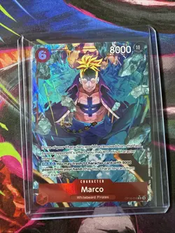 One Piece Marco Op16-014 Alt Art Time Of Battle - Image 1